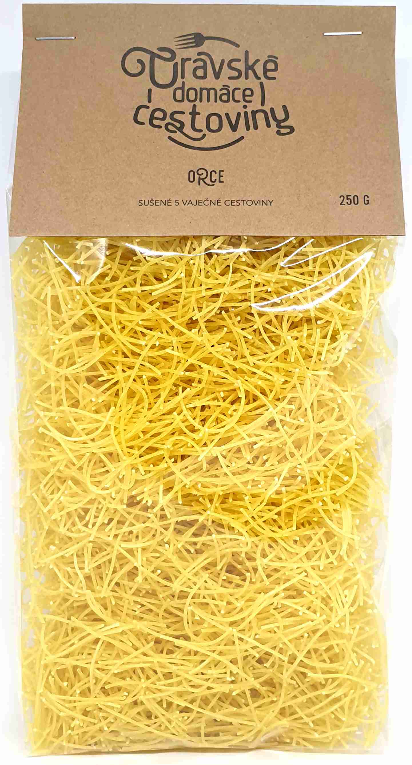 Oravské domáce cestoviny NIŤOVKY 0,8 mm 250g